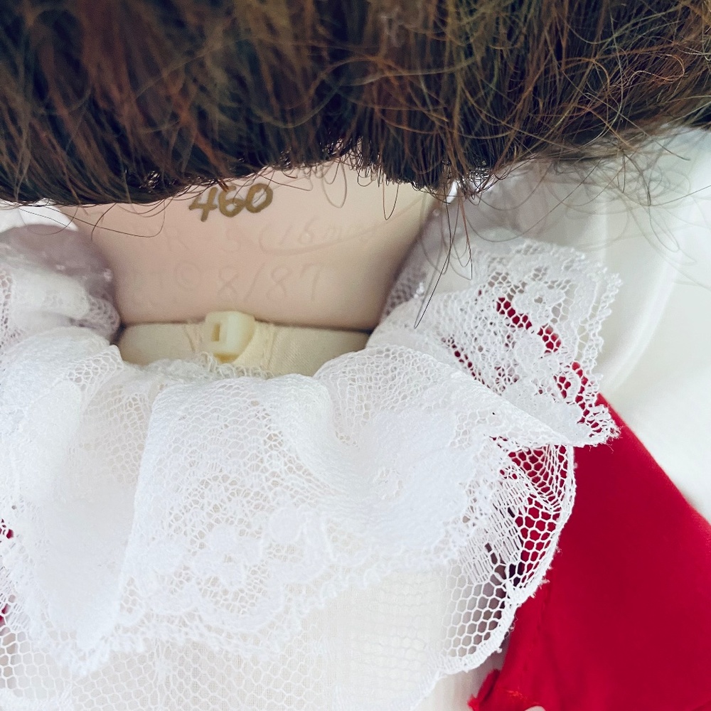 Red Riding Hood Porcelain Doll - Picture 5 of 7